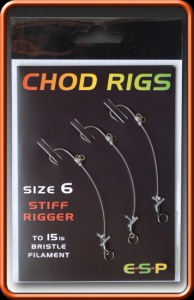 Волосяная оснастка ESP Chod Rig  (размер 4 D/EHRCH004)