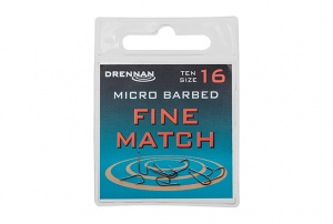 Крючки Drennan Fine Match Micro Barbed 10шт.