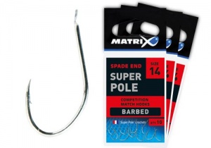 Крючки Matrix Super Pole Barbed