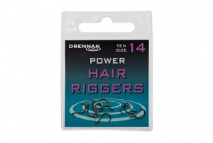 Крючки Drennan Power Hair Riggers 10шт.
