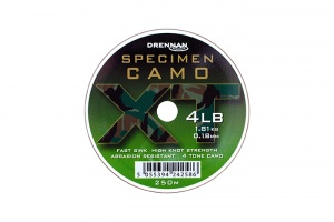 Леска Drennan Specimen Camo XT 250м (0,31мм 12 lb (5,44кг) D/LCSCXT212)