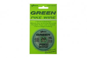 Поводковый материал Drennan Green Pike Wire 15м (24lb 10,9кг D/TPPW024)