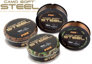 Леска Fox Camo Soft STEEL 1000м