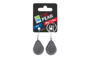 Грузило Preston Flat Pear Lead (в уп. 2 шт.) (45г P/P0220038)
