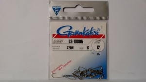 Крючки Gamakatsu LS-1080N цвет никель уп.25 шт.