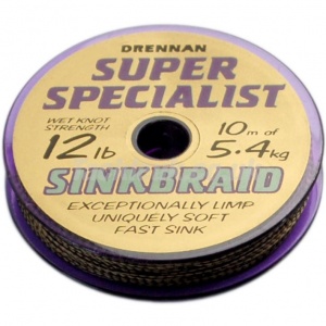 Поводковый материал Drennan Super Specialist Sinkbraid 10м