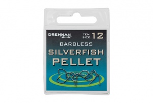Крючки Drennan Silverfish Pellet Barbless 10шт.