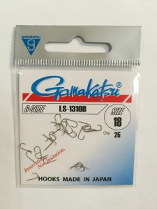 Крючки Gamakatsu LS-1310B цвет бронза уп.25 шт. (размер 12 N/146535-01200-00000)