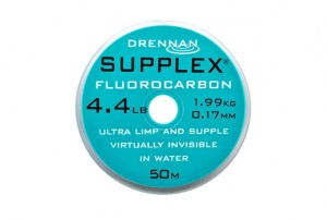 Леска Drennan Supplex Fluorocarbon 50м (5.0lb 0.19мм D/LCSPXF050)