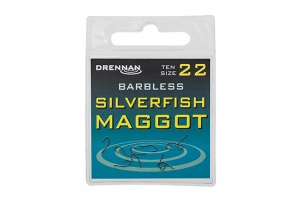 Крючки Drennan Silverfish Maggot Barbless 10шт.