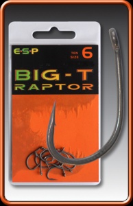 Крючки карповые ESP Raptor Big-T 10шт.