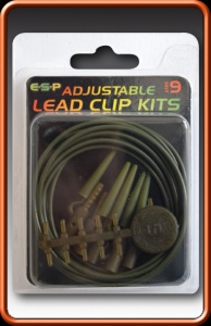 Набор клипс с противозакручивателем ESP Adjustable Lead Clip Kits